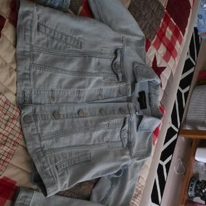 Banana Republic Light Blue Denim Jacket Sz Small